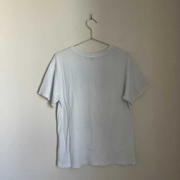 Sandro Tournesol Embellished Sunflower Oversize Graphic Tee in White Size MEDIUM - Picture 4 of 6